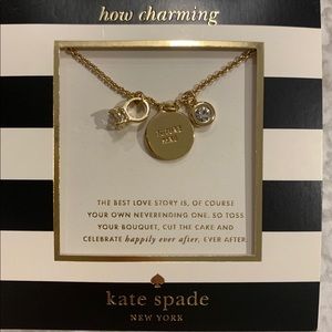 Kate Spade “Marry Me” necklace